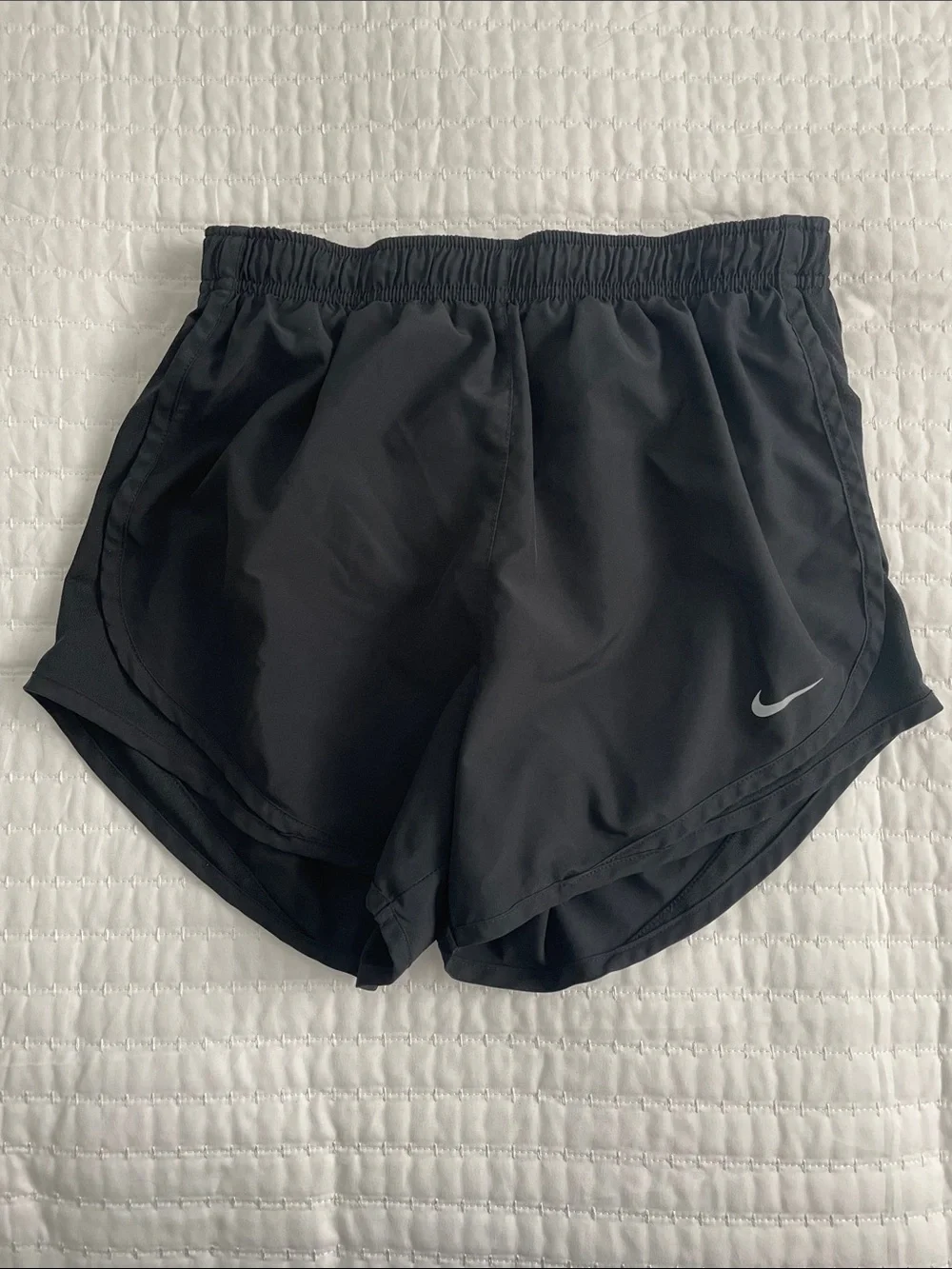Nike Women's Black Dry Fit Running Athletic Shorts Set of 2 Size S